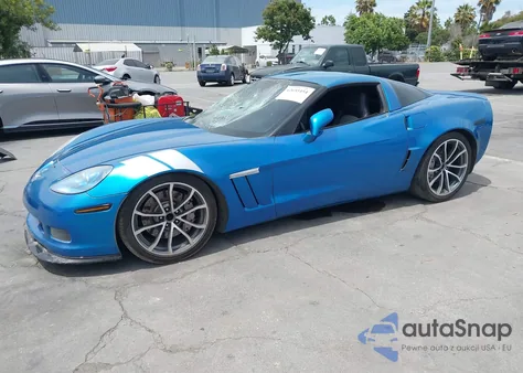 2010 Chevrolet Corvette Grand Sport из США, поврежденный, VIN 1G1YS2DW2A5105367